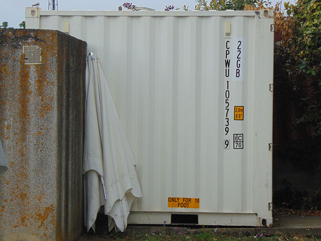 Metal intermodal container - 10' - Bullbox - transport / storage